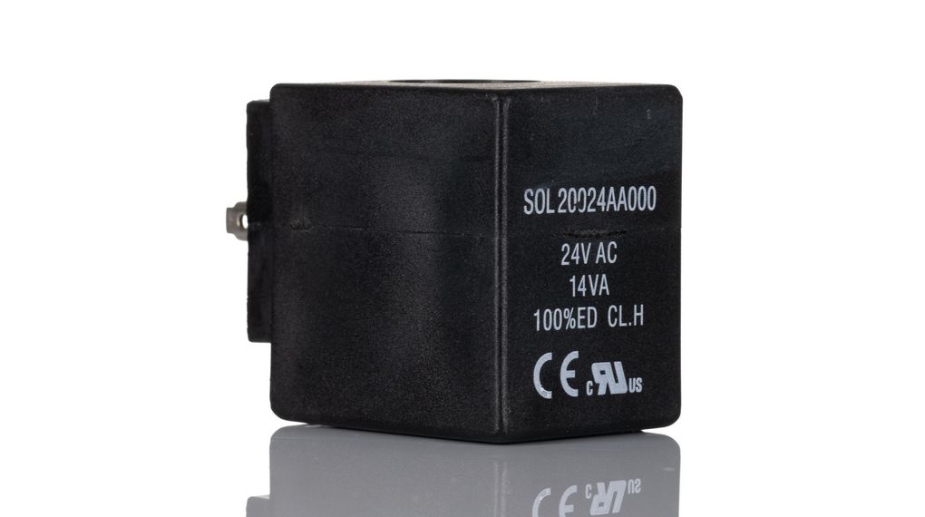 Solenoid Coil 24VAC 14W IP67